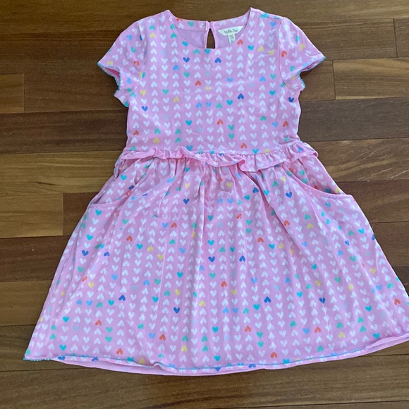 Matilda Jane Other - Matilda Jane Size 10 Pink Hearts Dress